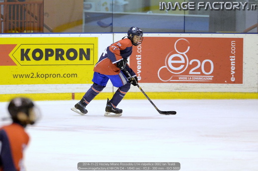 2014-11-22 Hockey Milano Rossoblu U14-Valpellice 0682 Ian Tealdi